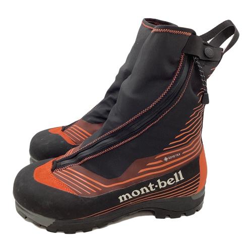 mont-bell (モンベル) アルパインクルーザー 3000 ウィズ ゲーター ワイド 厳冬期用 トレッキングシューズ 1129719 メンズ SIZE 27cm オレンジ×ブラック