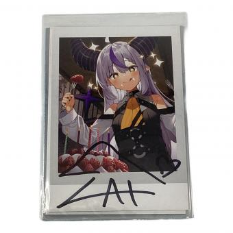 ラプラス・ダークネス 誕生日記念2022 直筆サイン入りチェキ風ブロマイドカード