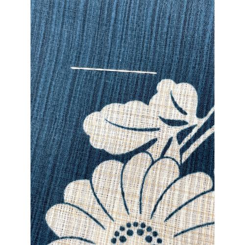 Scena 浴衣　レディース　花柄　ネイビー　和装