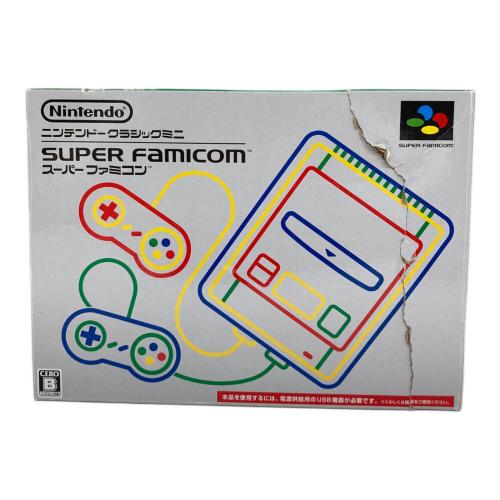 Nintendo (ニンテンドー) ニンテンドークラシック スーパーファミコンミニ CLV-301 箱ダメージ、HDМIケーブル欠品