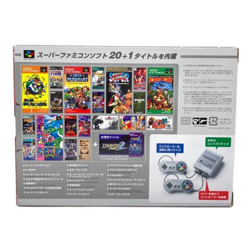 Nintendo (ニンテンドー) ニンテンドークラシック スーパーファミコンミニ CLV-301 箱ダメージ、HDМIケーブル欠品