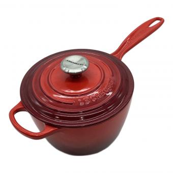 LE CREUSET (ルクルーゼ) ソースパン レッド