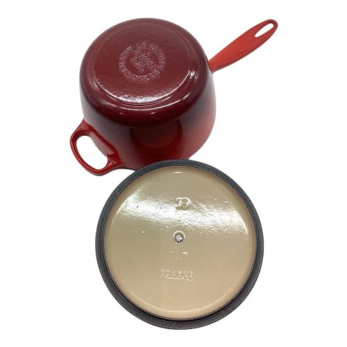 LE CREUSET (ルクルーゼ) ソースパン レッド