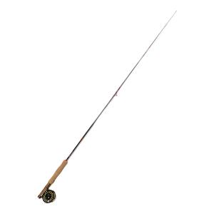 FLUX (フラックス) Dipper フライリール ロッド(釣竿) サイズ：7feet 6inch・6pcs Line：＃3／4 ケース・リール付