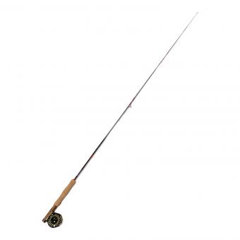 FLUX (フラックス) Dipper フライリール ロッド(釣竿) サイズ：7feet 6inch・6pcs Line：＃3／4 ケース・リール付