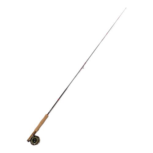 FLUX (フラックス) Dipper フライリール ロッド(釣竿) サイズ：7feet 6inch・6pcs Line：＃3／4 ケース・リール付