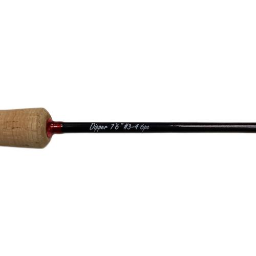 FLUX (フラックス) Dipper フライリール ロッド(釣竿) サイズ：7feet 6inch・6pcs Line：＃3／4 ケース・リール付