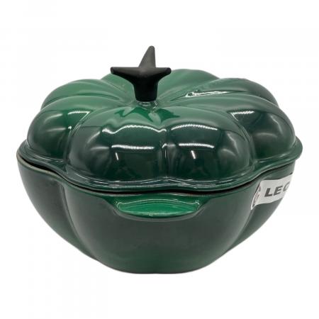 LE CREUSET (ルクルーゼ) 両手鍋 25038 22㎝ カクタスグリーン