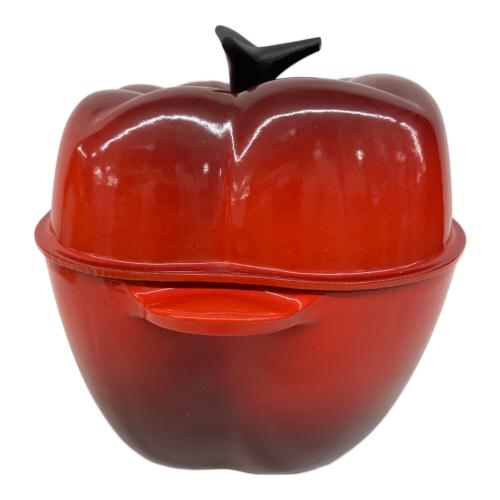 LE CREUSET (ルクルーゼ) 両手鍋 25119 18cm チェリーレッド パプリカココット