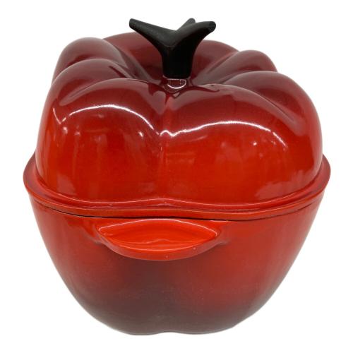 LE CREUSET (ルクルーゼ) 両手鍋 25119 18cm チェリーレッド パプリカココット