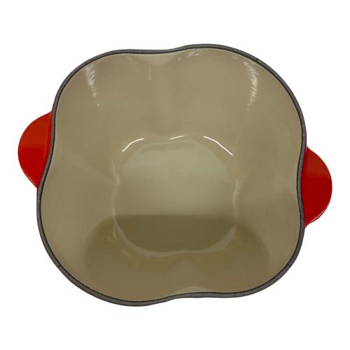 LE CREUSET (ルクルーゼ) 両手鍋 25119 18cm チェリーレッド パプリカココット