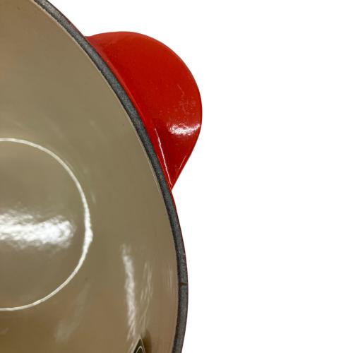 LE CREUSET (ルクルーゼ) 両手鍋 25120 18cm アップルココット