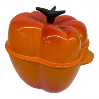 LE CREUSET (ルクルーゼ) 両手鍋 25119 18cm オレンジ パプリカココット