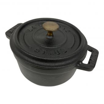 Staub (ストウブ) ココットラウンド 40500-101 10cm ブラック
