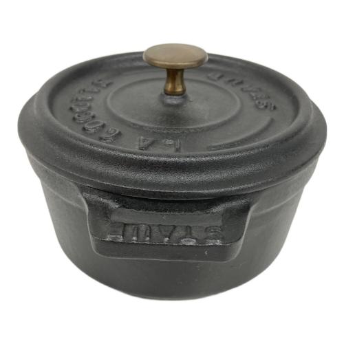 Staub (ストウブ) ココットラウンド 40500-101 10cm ブラック