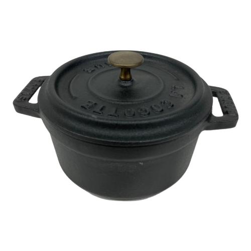 Staub (ストウブ) ココットラウンド 40500-101 10cm ブラック