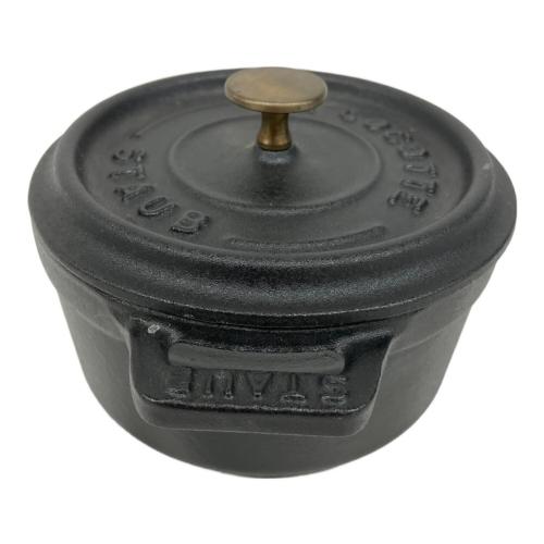 Staub (ストウブ) ココットラウンド 40500-101 10cm ブラック