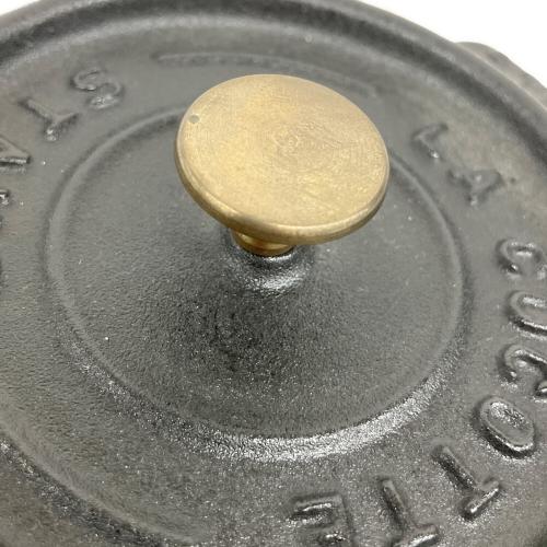 Staub (ストウブ) ココットラウンド 40500-101 10cm ブラック