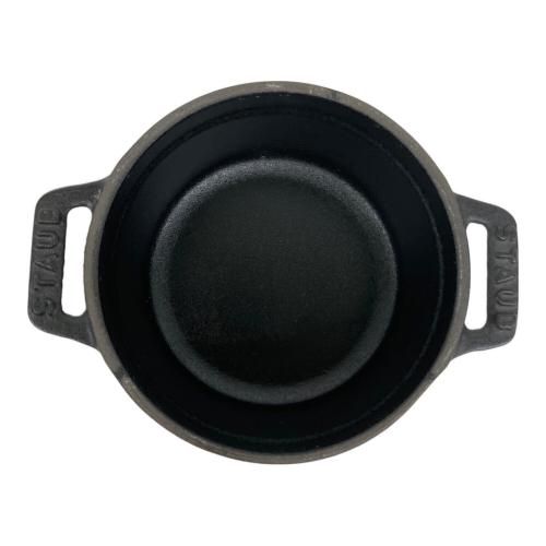 Staub (ストウブ) ココットラウンド 40500-101 10cm ブラック