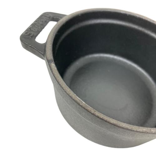 Staub (ストウブ) ココットラウンド 40500-101 10cm ブラック