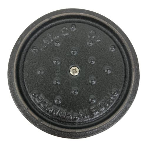 Staub (ストウブ) ココットラウンド 40500-101 10cm ブラック