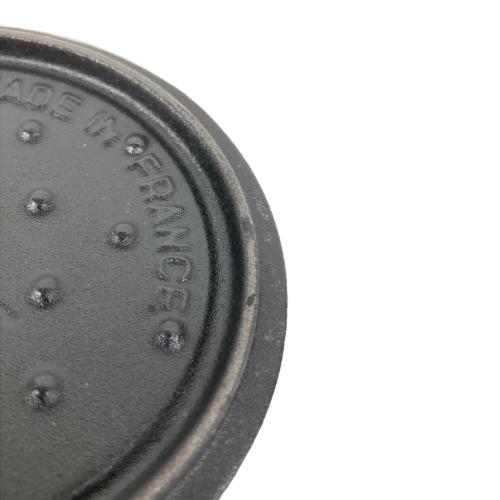 Staub (ストウブ) ココットラウンド 40500-101 10cm ブラック
