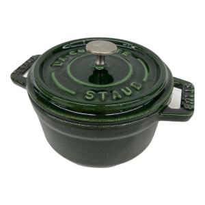Staub (ストウブ) ココットラウンド 40509-804 10cm バジルグリーン