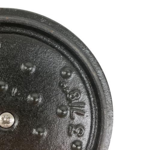 Staub (ストウブ) ココットラウンド 40509-804 10cm バジルグリーン