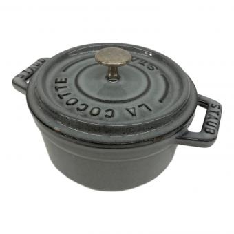 Staub (ストウブ) ココットラウンド 40500-106 10cm グレー