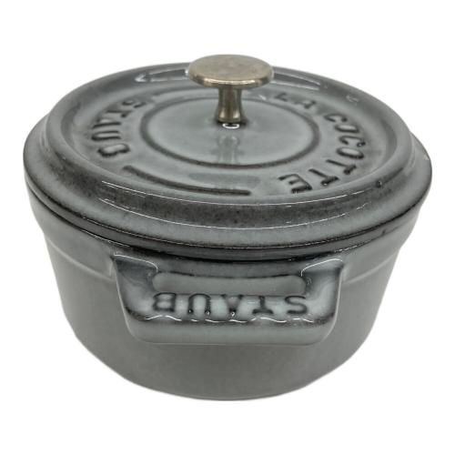 Staub (ストウブ) ココットラウンド 40500-106 10cm グレー