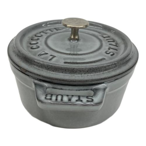 Staub (ストウブ) ココットラウンド 40500-106 10cm グレー