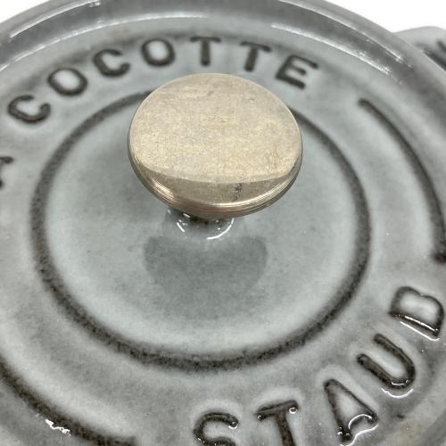 Staub (ストウブ) ココットラウンド 40500-106 10cm グレー