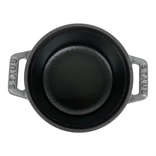 Staub (ストウブ) ココットラウンド 40500-106 10cm グレー