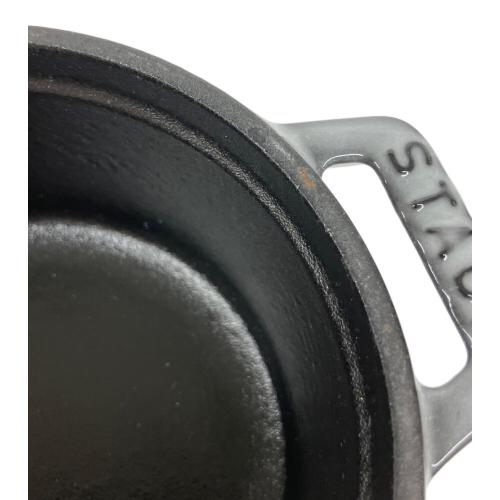 Staub (ストウブ) ココットラウンド 40500-106 10cm グレー
