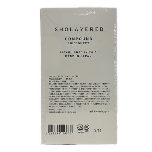 sholayered (ショウレイヤード) オードトワレ 50ml コンパウンド  AC,CT,SL