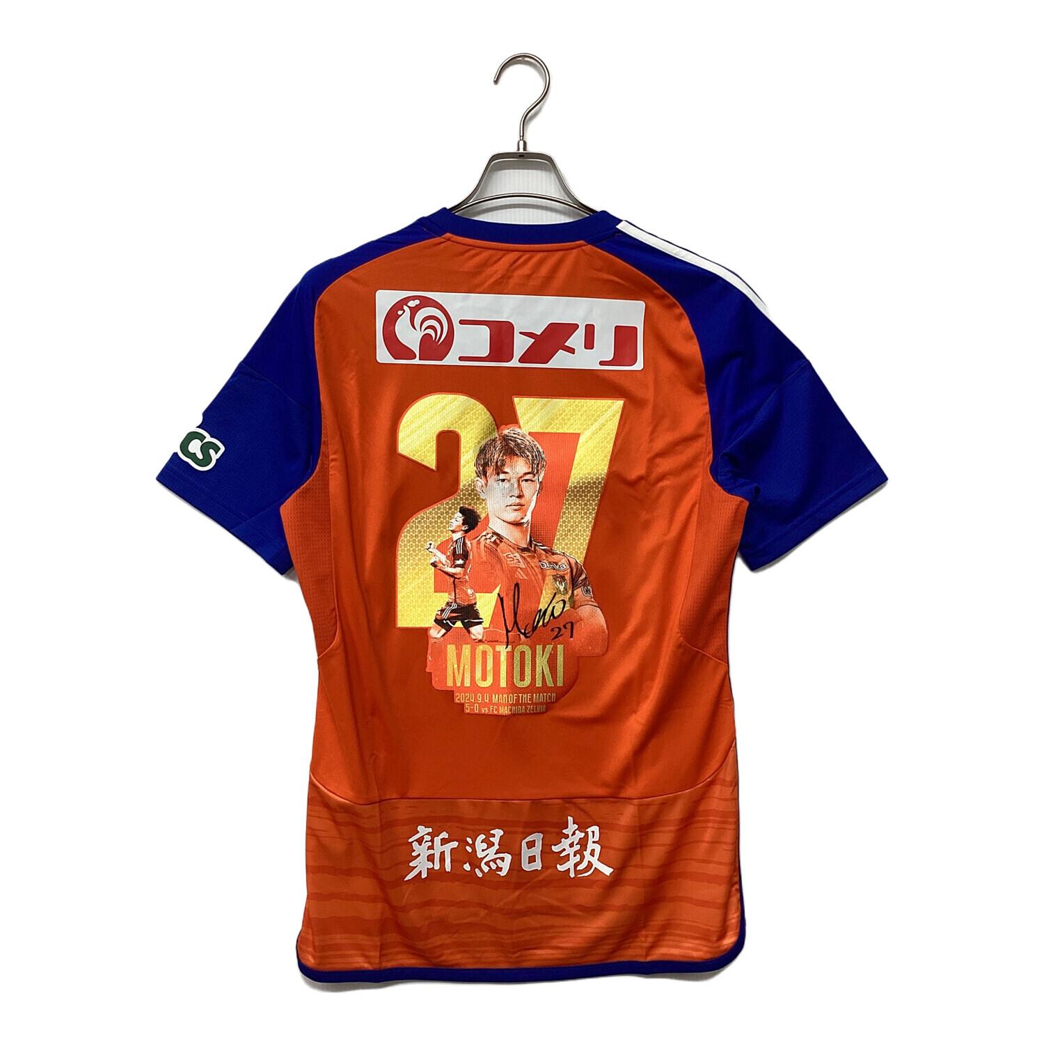 アルビレックス新潟　神ユニ　#27 長倉幹樹選手　XLサイズ アルビレックス新潟 (アルビレックスニイガタ) 長倉幹樹【27】サッカー