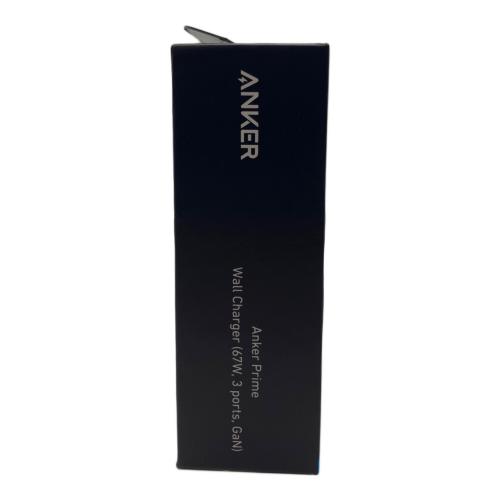 Anker (アンカー) Prime Wall Charger (67W、3ports、GaN)