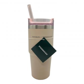STARBUCKS COFFEE (スターバックス コーヒー) 3WAYステンレスタンブラー ベージュ×ピンク 473ml