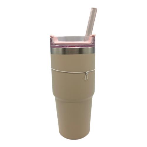 STARBUCKS COFFEE (スターバックス コーヒー) 3WAYステンレスタンブラー ベージュ×ピンク 473ml