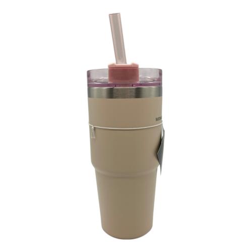 STARBUCKS COFFEE (スターバックス コーヒー) 3WAYステンレスタンブラー ベージュ×ピンク 473ml