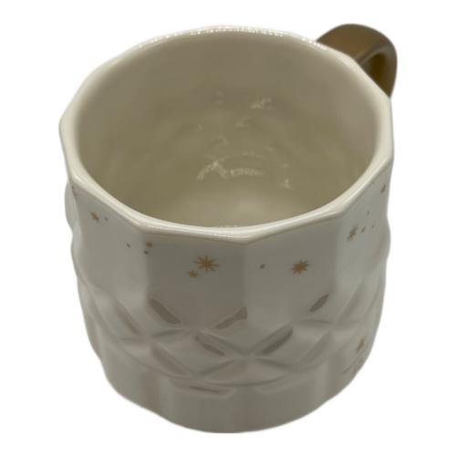 STARBUCKS COFFEE (スターバックス コーヒー) マグカップ リザーブマグ ジェムホワイト&ゴールド 355ml ホリデー