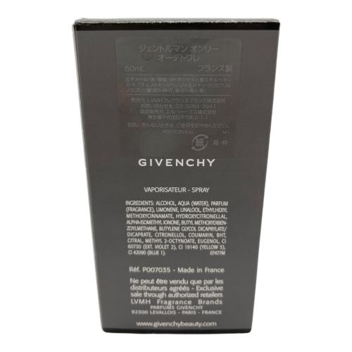 GIVENCHY (ジバンシィ) オードトワレ 50ml 残量80%-99% ジェントルマンオンリー