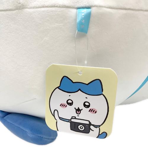 ちいかわ ハチワレだらけくじ A賞 超BIGぬいぐるみ(撮るよーッ!!!) タグ付
