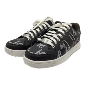 MARK&LONA (マークアンドロナ) ゴルフシューズ MLS-5A-SS01 Ever Monogram Spikeless Shoes メンズ SIZE 28cm ブラック×ホワイト