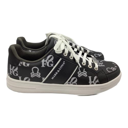 MARK&LONA (マークアンドロナ) ゴルフシューズ MLS-5A-SS01 Ever Monogram Spikeless Shoes メンズ SIZE 28cm ブラック×ホワイト