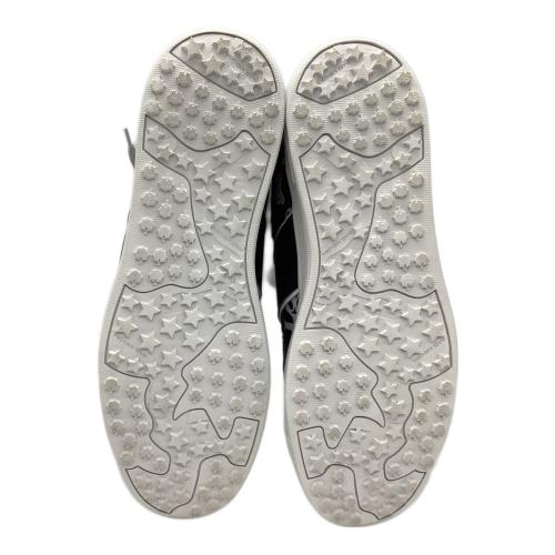 MARK&LONA (マークアンドロナ) ゴルフシューズ MLS-5A-SS01 Ever Monogram Spikeless Shoes メンズ SIZE 28cm ブラック×ホワイト