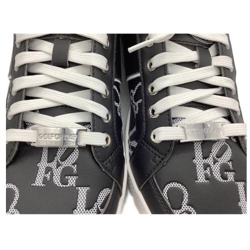 MARK&LONA (マークアンドロナ) ゴルフシューズ MLS-5A-SS01 Ever Monogram Spikeless Shoes メンズ SIZE 28cm ブラック×ホワイト