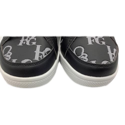 MARK&LONA (マークアンドロナ) ゴルフシューズ MLS-5A-SS01 Ever Monogram Spikeless Shoes メンズ SIZE 28cm ブラック×ホワイト