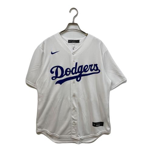 NIKE (ナイキ) レプリカユニフォーム/NIKETシャツ ホワイト サイズ:SIZE L