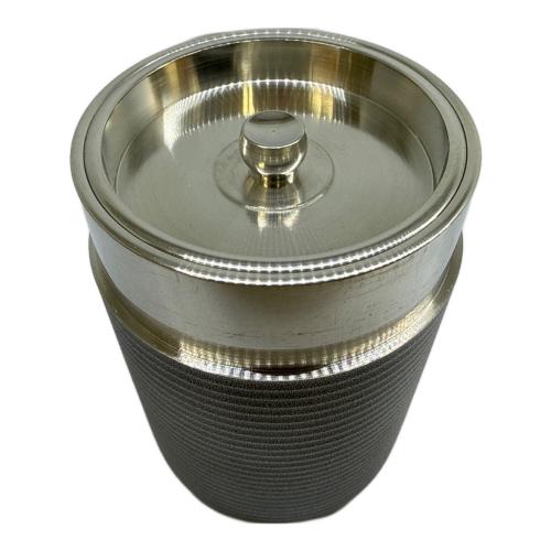 錫製茶筒 乾茂號造